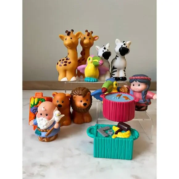 Vintage Noah's Ark Fisher-Price Little People Play-set 2002 - Picture 2 of 12